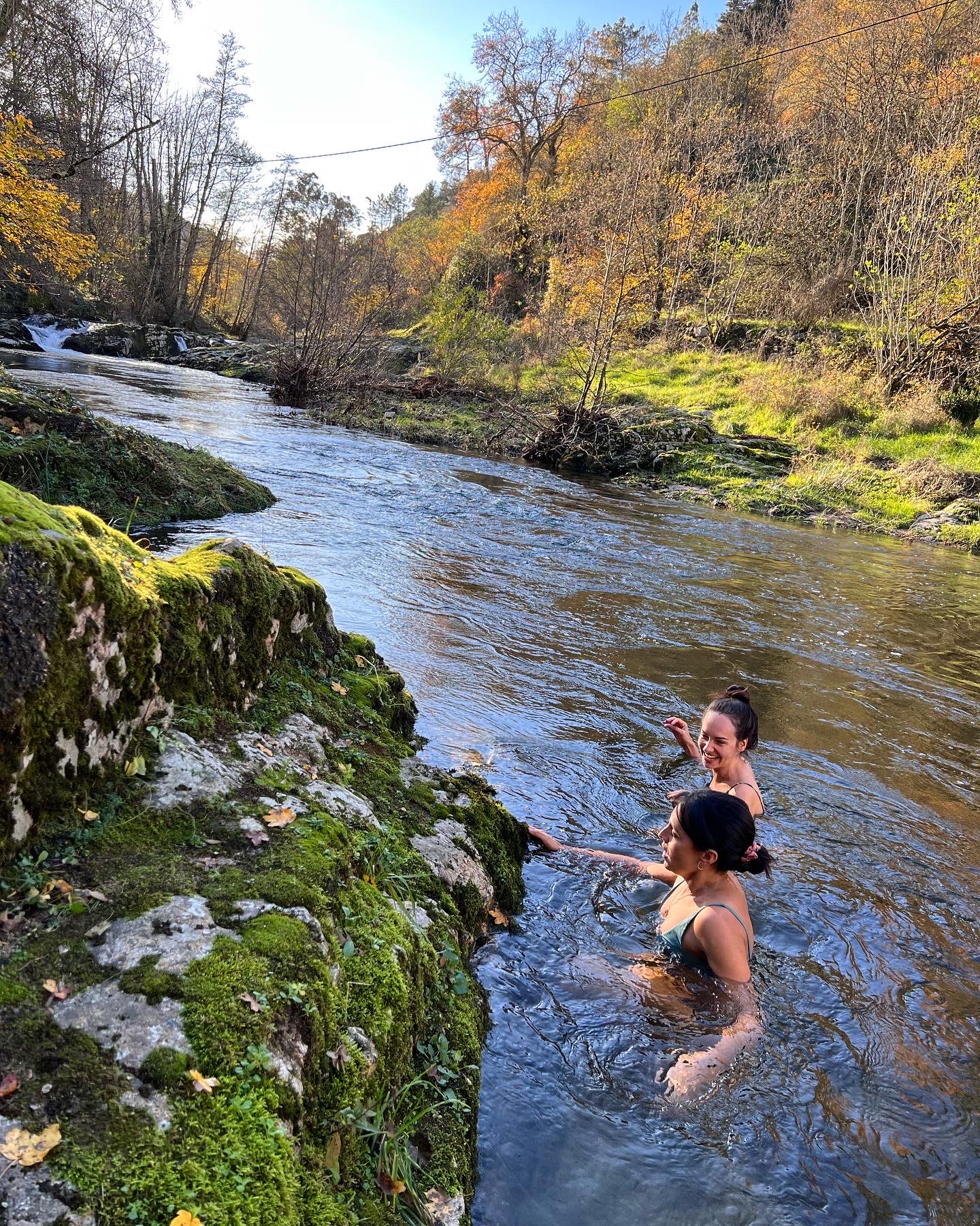 La rivière près du lieu